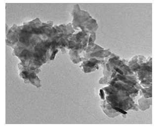 Figure 10: Methotrexate acts as a ligand and zinc as a complex generator. Firstly, PEG was chelated with Zn+2 to form PEG/ Zn nano-composite. Secondly, the obtained PEG/Zn nano- composite was then reacted with MTX. The MTX molecules act as a ligand and reacted with COO- anions to form MTX loaded nanoparticle [26]. The MTX have functional groups like di-amino, pteridine ring, alkanoyl and two carboxylic group that favors it to be used as an effective ligand and carrier for complex agents [20]. As it is well reported that metals ions have low affinity for nitrogen atom the more likely coordination site will be that of COO-. This fact and coordination mode of zinc metal was further supported by FTIR characterization. It is evident from the FTIR spectrum of pure drug and nanoparticle that the peaks in the range of (1700-1600cm-1) C=O stretching from COOH group disappeared in the drug loaded nanoparticle. An absorption band above 1700cm-1 was not observed, which is due to COOH group. Furthermore, the interaction between zinc and oxygen was also verified by the XRD pattern as depicted in Figure 7 [27-30].