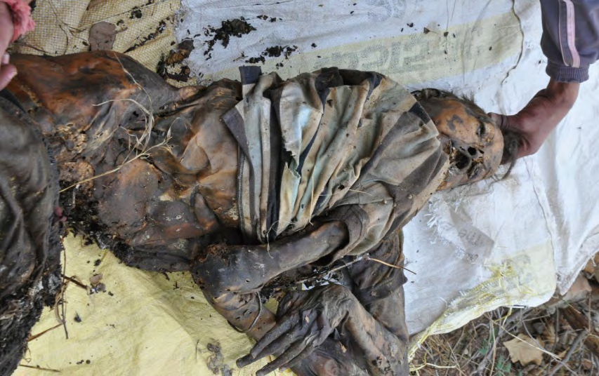 Figure 6: Clothing’s of deceased.
