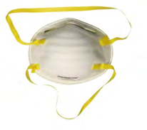 Figure 4: N95 respirator without exhaust valve.