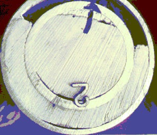 Figure 1: Channels in cement sheath observed in laboratory [12].