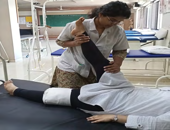 Figure 2: Modified stretch position.