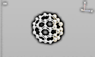 Figure 2: Pictorial Results of Fullerene C60.