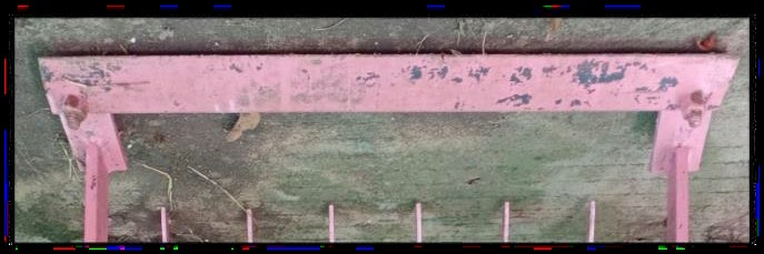 Figure 2: Fabricated blade.