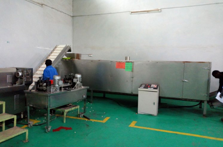 Figure 1: Dough mixer machine in Guts agro industry of Hawassa branch.