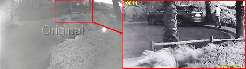 Figure 13: Spotting video tampering traces via VideoCleaner Algorithm.