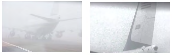 Figure 5: Airplane number before and after clarification.