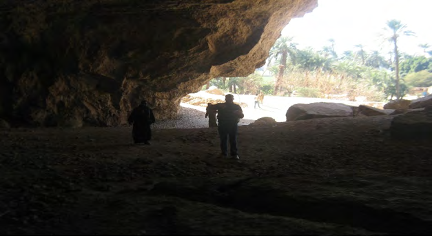 Figure 2: The twilight zone. The area that receives a small amount of sunlight. (Locality: El shekh Sayed bat cave, Asyut governorate, Egypt. Photo was taken by Dr. Waill Elkhateeb).