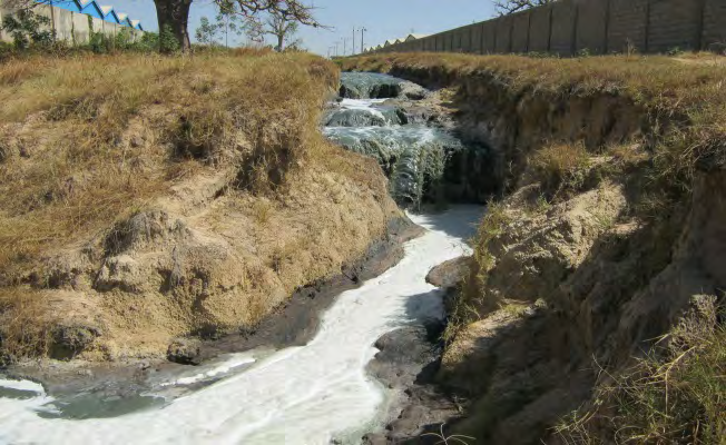 Figure 4: Effluent Discharge Collection Point.