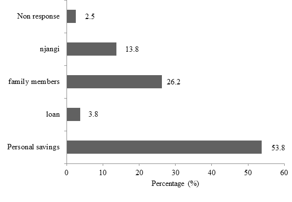Figure 6: Source of Capital.