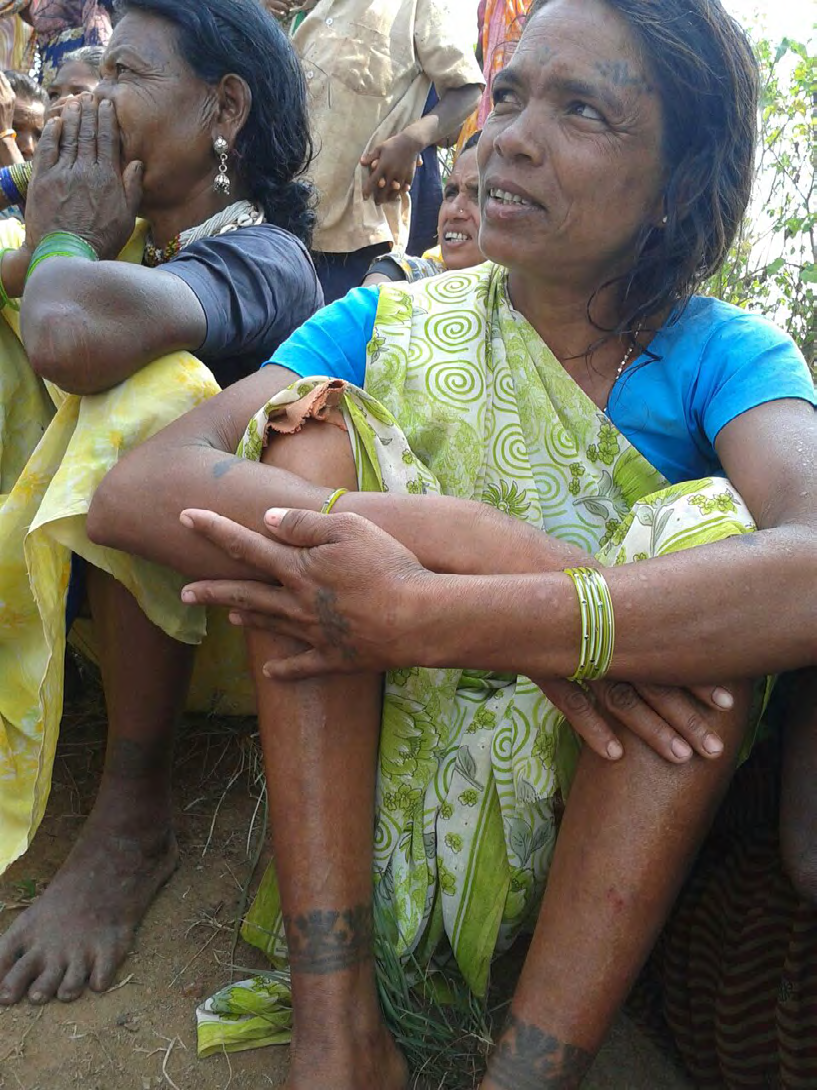 Figure 3: Tattooing Tradition amongst Baigas.