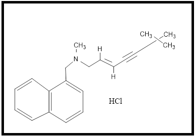 Figure 2: Chemical structure of TERB.