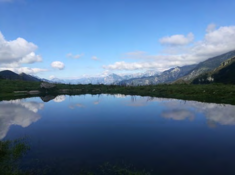 Figure 3: An uncontaminated view in alpine mountains in Italy (Malga Coot).
