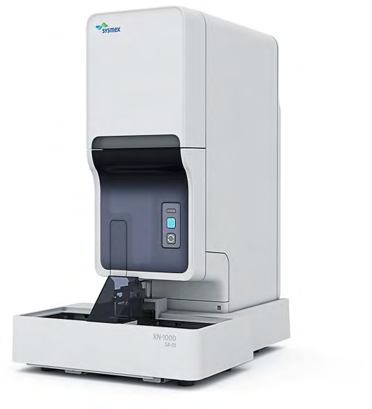 Figure 3: Sysmex XN Series 5-Part differential Haematology Autoanalyzer [13,14].