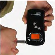 Figure 2: A type of an microelectronic breath monitor.