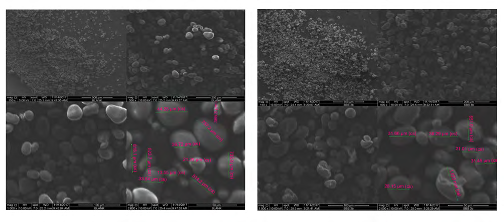 Figure 5: Superimposed FTIR of native and succinylated Bambara groundnut starch (TBS, SBS1, SBS2).