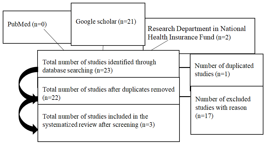 Figure 1: Flow chart of the study selection process.