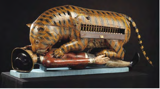Figure 2: Tipu’s Tiger in Victoria and Albert Museum, London.