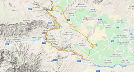 Figure 17: Location of Sardarapat IBA.