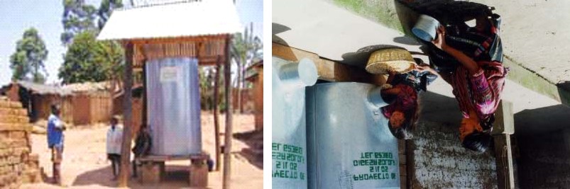 Figure 3: ** Metal storage bin/silos storage structure.