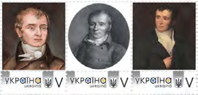 Figure 19: Philatelic materials dedicated to Johann Christian Rail.