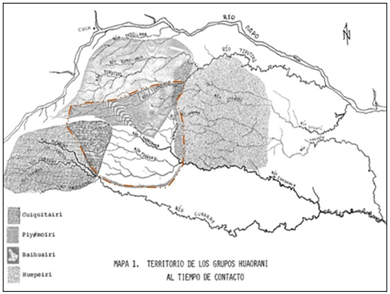 Figure 2: ** Territorio tradicional Baihuairi.