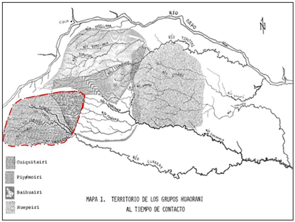 Figure 5: ** Territorio tradicional Guikitairi.