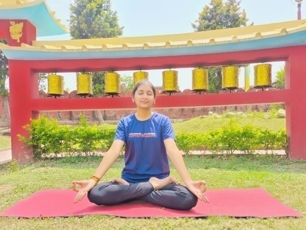 Figure 9: Padmasana.