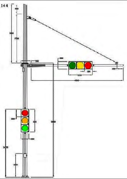 Figure 1: Traffic light [8].