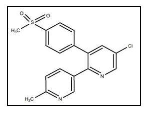Figure 1: Chemical Structure of Etoricoxib.
