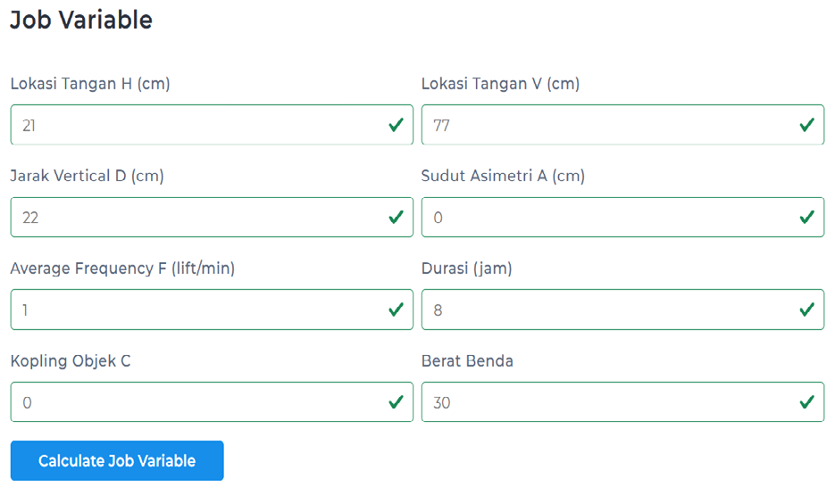 Figure 3: Single task job simulation.
