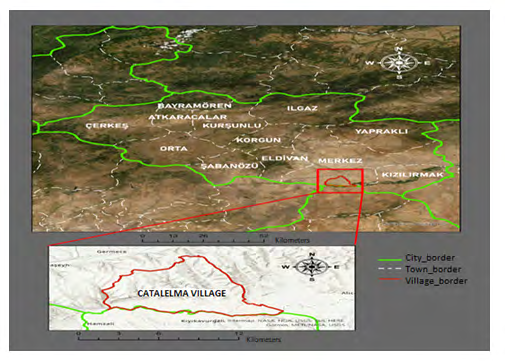 Figure 2: Catalelma village.