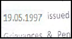 Figure 7: Magnification of S1 in 250% in Adobe Photoshop.