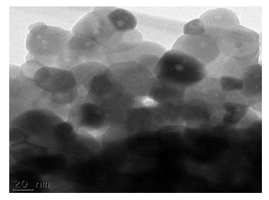 Figure 2: SEM images (a), (b) for the ZnGa2O4: Cr3+ (2.0mol %) sample annealed for time of 1H and 4H respectively.